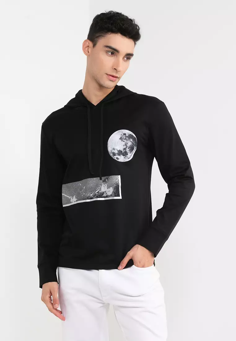 Premisse Promoten Gemoedsrust ck Calvin Klein Meteorite Print Hoodie 2023 | Buy ck Calvin Klein Online |  ZALORA Hong Kong