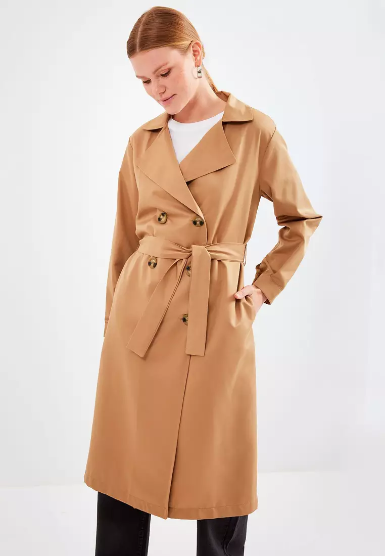 Double Breasted Trench Coat