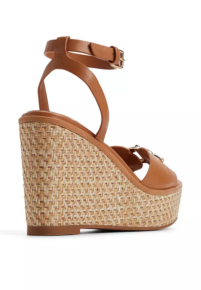 Ybylin Ankle Strap Wedge Sandals