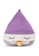 NICI grey and white and yellow and purple Nici - Figurine Cushion Owl Olafina With Sleepy Mask 0AD40THB499F56GS_2