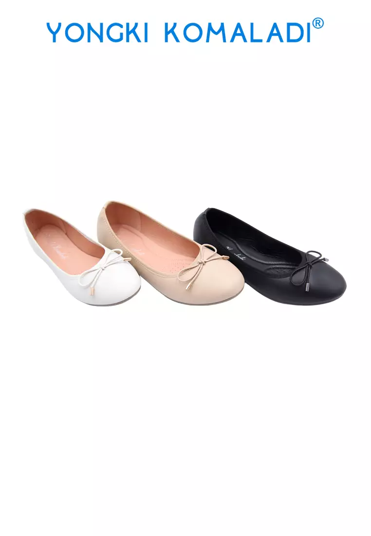 YONGKI KOMALADI MINERVA FLATSHOES OL-MC8527-25 KHAKI