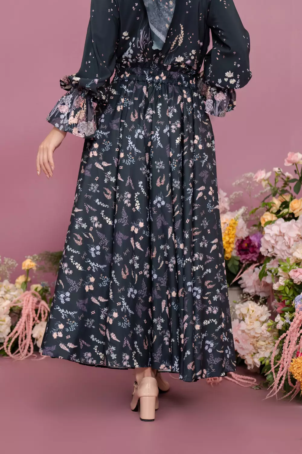 Klamby - Gardenia Skirt Dark Berry