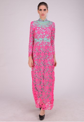 Jual Bibiq Bibiq Gamis Brokat Original Zalora Indonesia