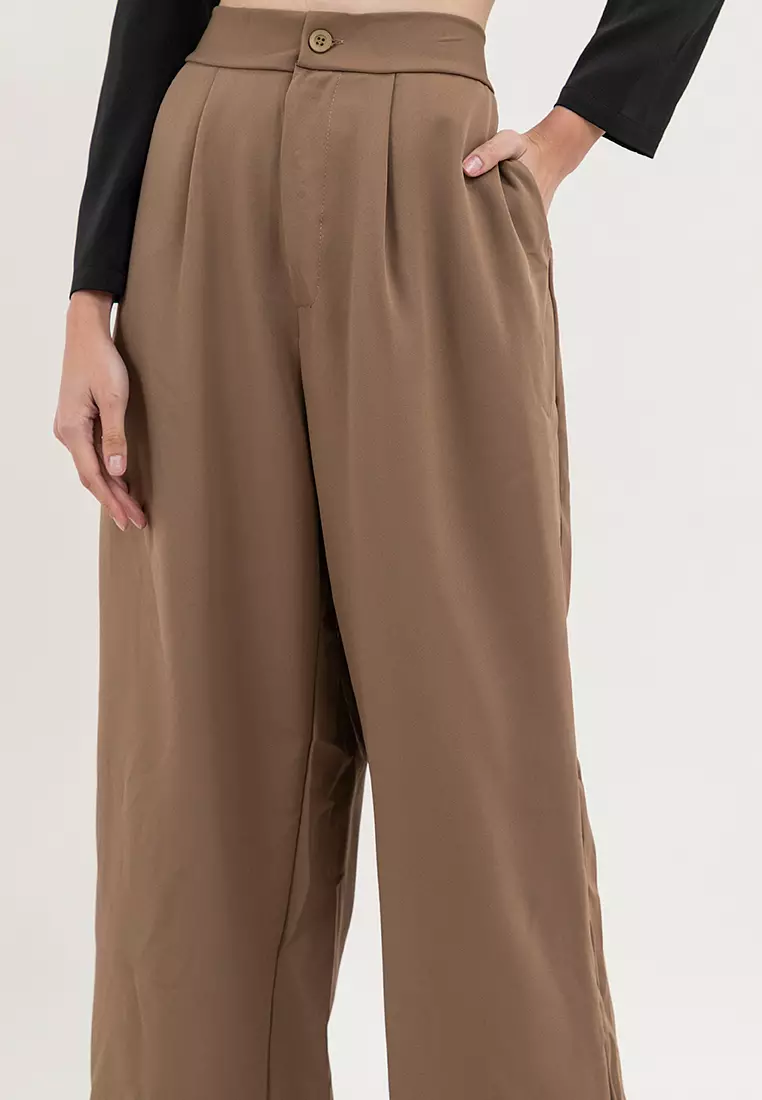 Nicole Button Square Pants