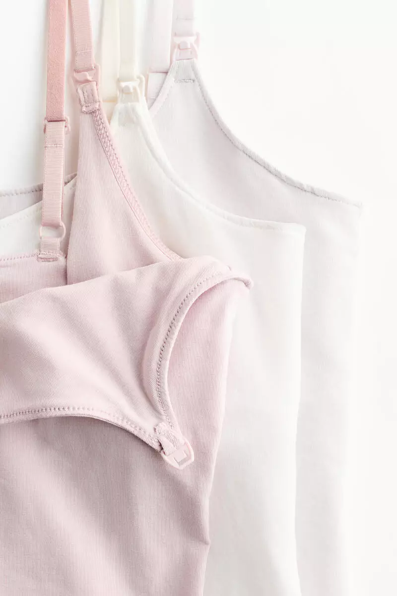 MAMA 3-pack nursing strappy tops