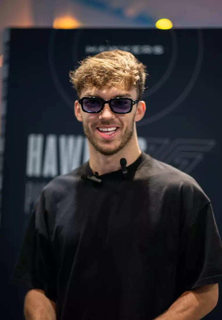 HAWKERS X PIERRE GASLY LIMITED POINT Blueberry Sunglasses for Men and Women, Unisex. UV400 Protection. Official Product designed in Spain