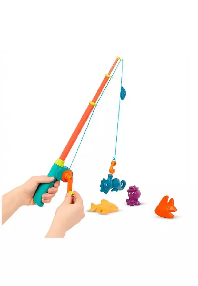 Buy Battat [B.Toys] B. Magnetic Colour Changing Fishing Set, 2 Fishing  Poles & 8 Sea Animals - 3 years + 2024 Online