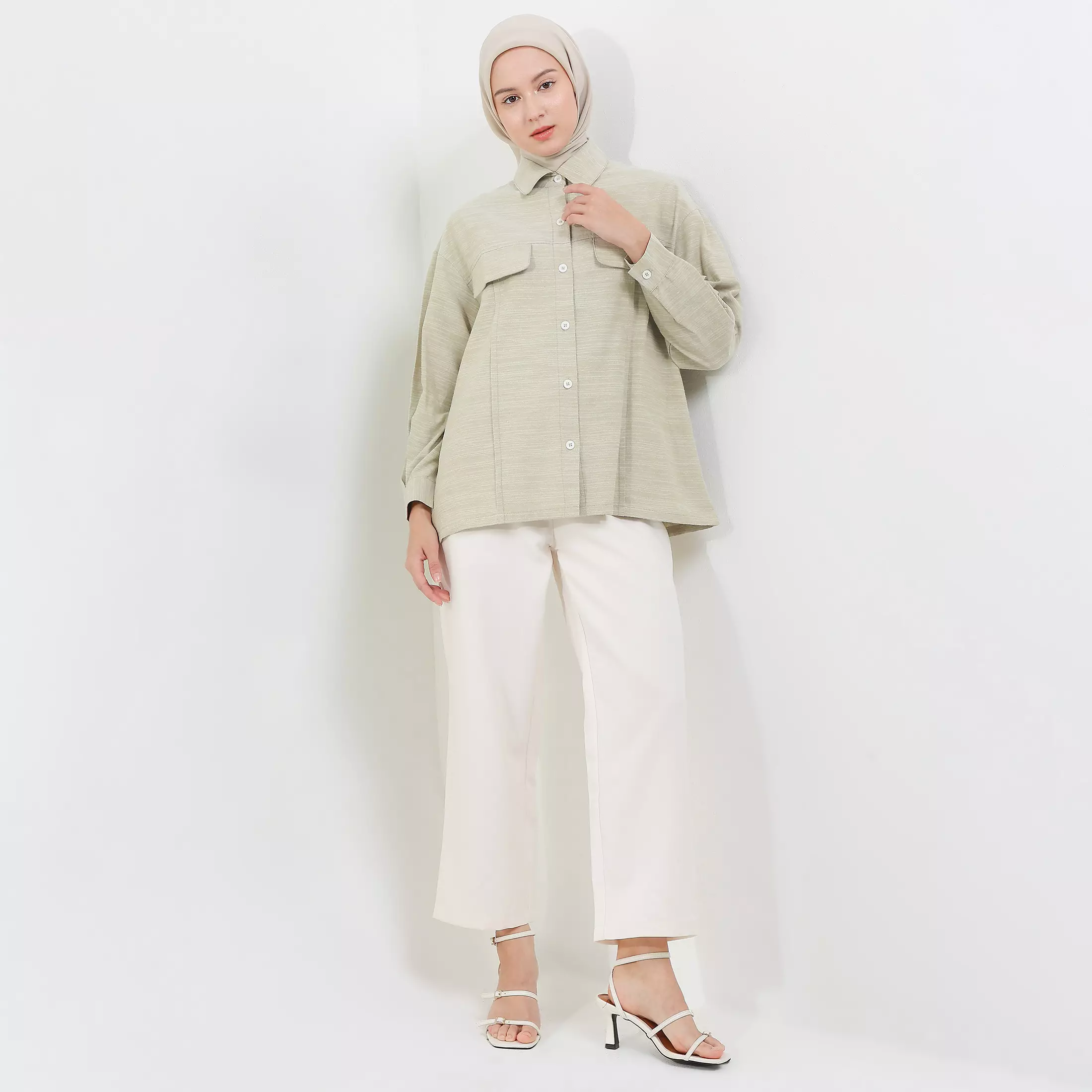 MFMW Marila Atasan Blouse Olive