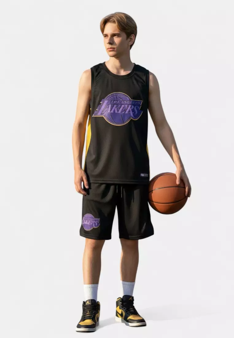 Los Angeles Lakers Lebron James #23 Basketball Jersey for Split Collection