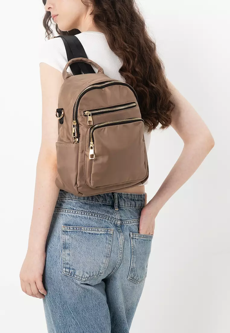 Dual Usage Nylon Backpack