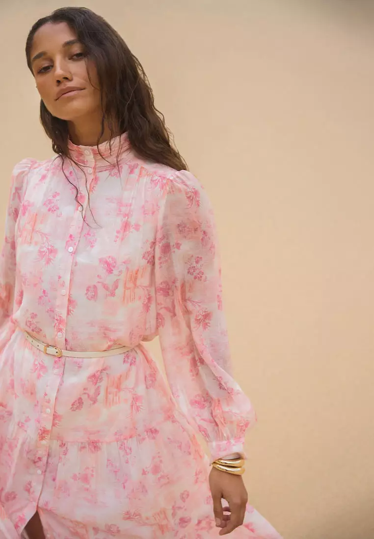 Kalia Midi Floral Dress