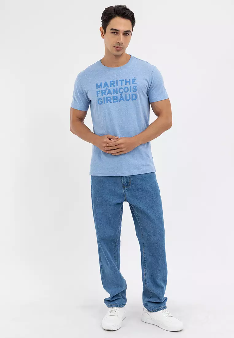 Men's OG Slub Tee Heather Blue