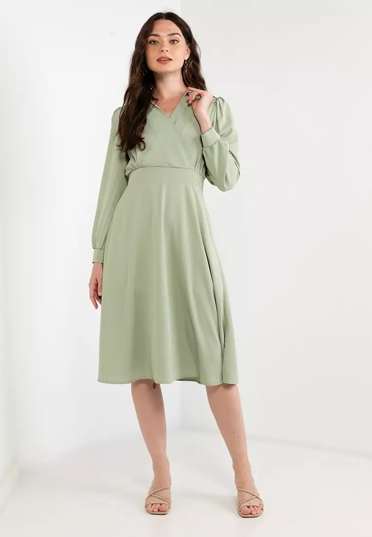 Aline on sale midi dress