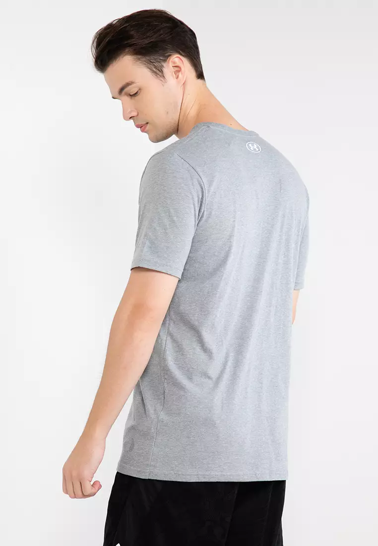 Men's Camo Chest Stripe Short Sleeves T-Shirt