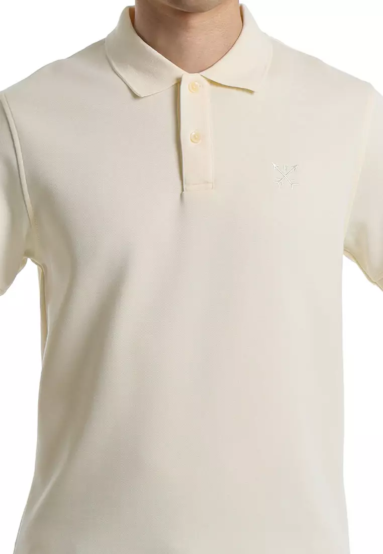 Forest Mens Cotton Slim Fit Polo Tee - 23961-15Beige