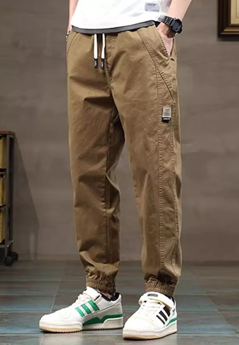 Drawstring Casual Jogger Pants