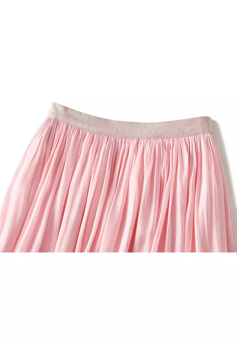 Summer Pearl Lightweight Maxi Skirt AF9818