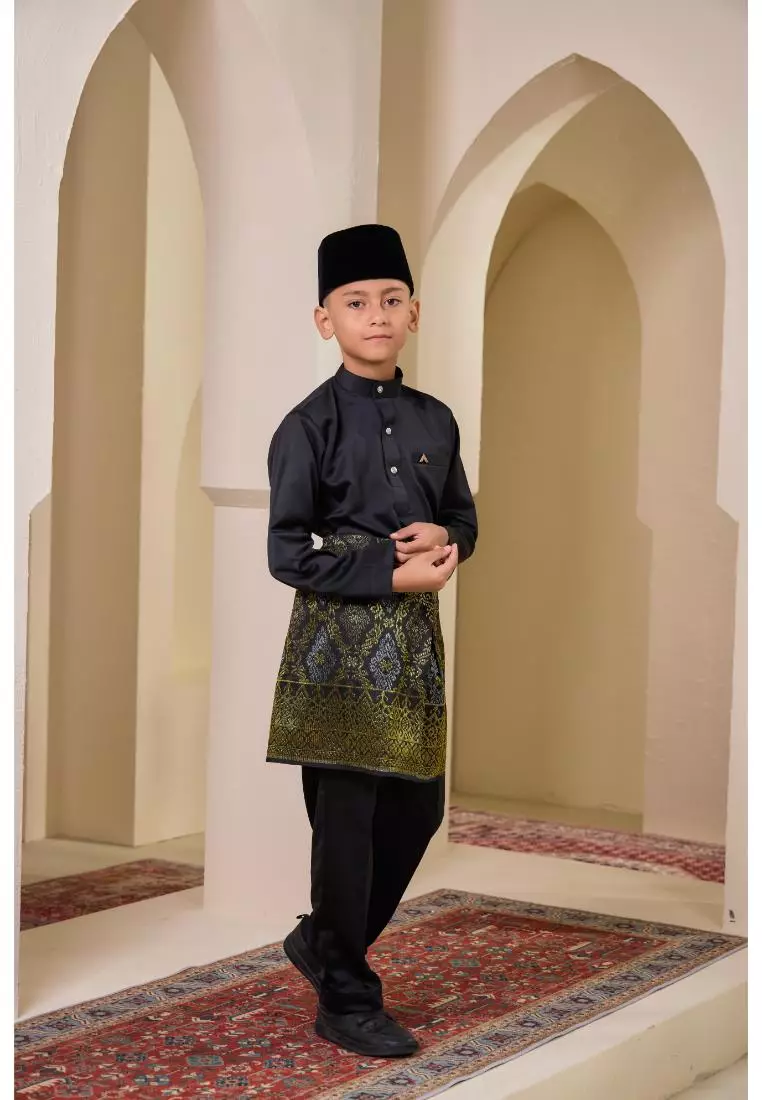Baju Melayu Moden Putra For Kids