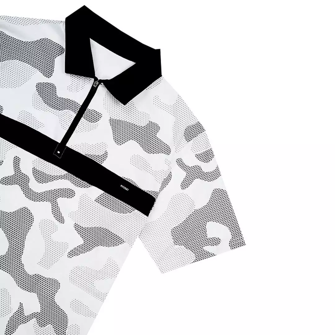 Ryusei Polo Shirt Makazaki FP White