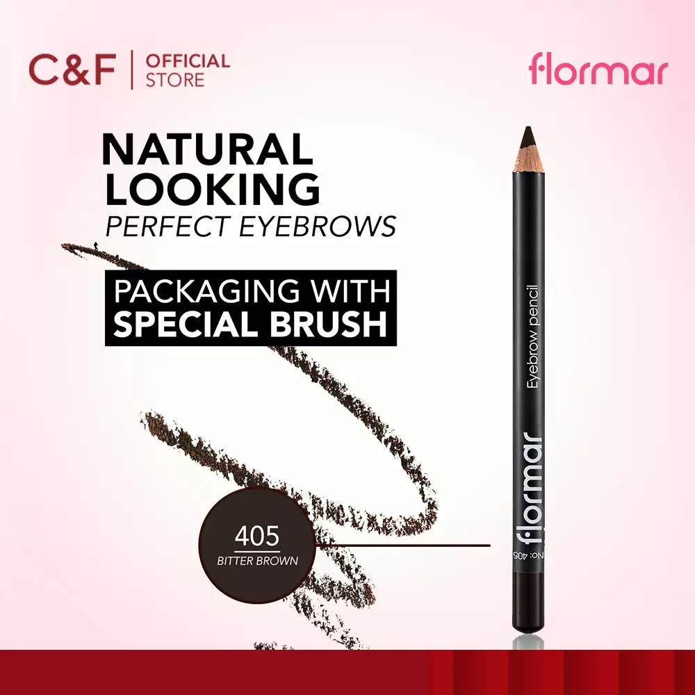 Flormar Eyebrow Pencil - 405 Bitter Brown