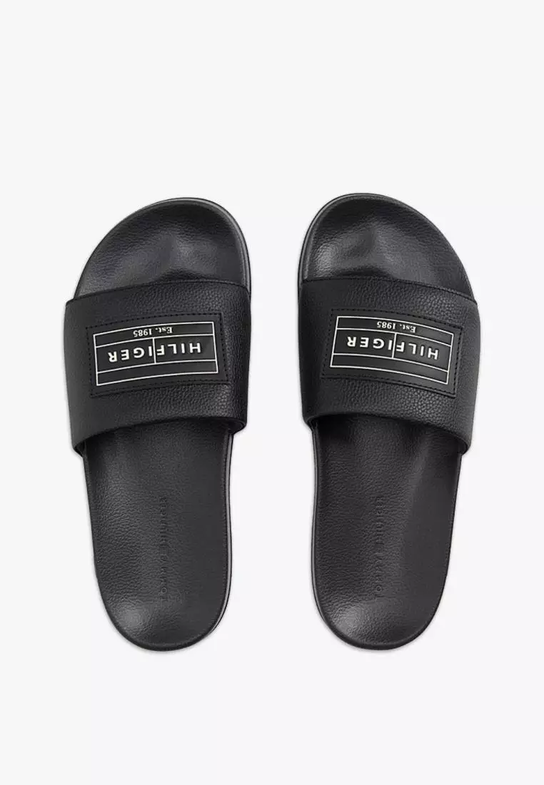 Jual Tommy Hilfiger Tommy Hilfiger - Logo Patch Contoured Footbed Pool ...
