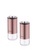 KORKMAZ pink Korkmaz 316 Stainless Steel Spice Jars Stora Plus Rosegold Salt and Pepper Set A5521-2 (Made in Turkey) 8448EHL1275D4FGS_1