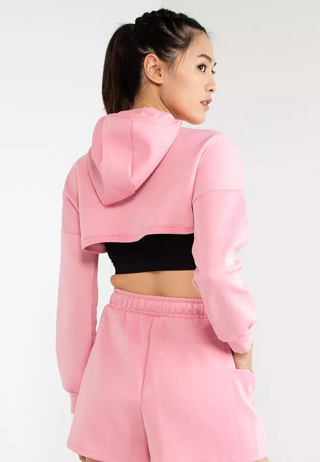 Extreme crop top hoodie sales