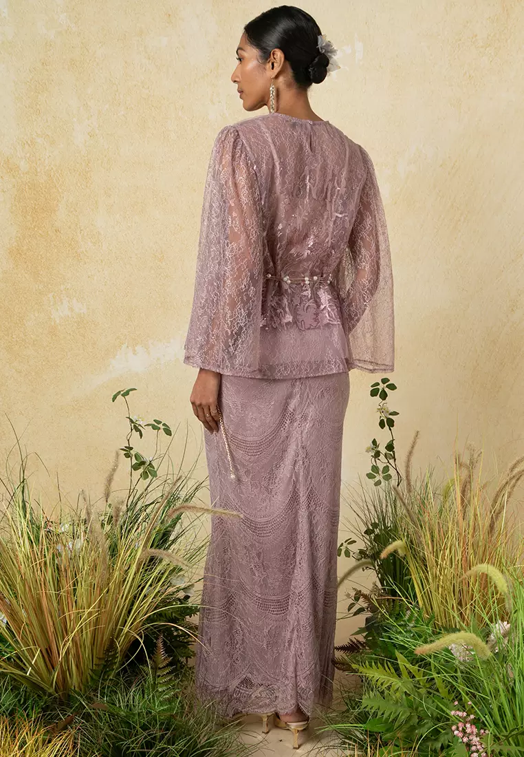 CHINTA KURUNG KEDAH SET WITH BELT