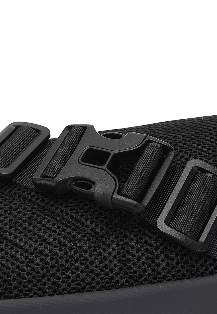 Men's Waist Bag / Belt Bag / Chest Bag (Tas Pinggang / Tas Dada Pria) - Abu-Abu