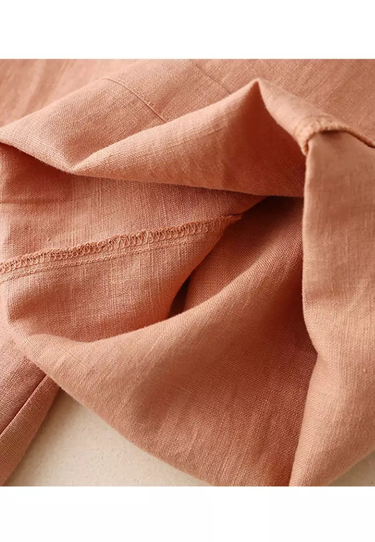 Big Size Cotton-flax Casual Pants RZ9020