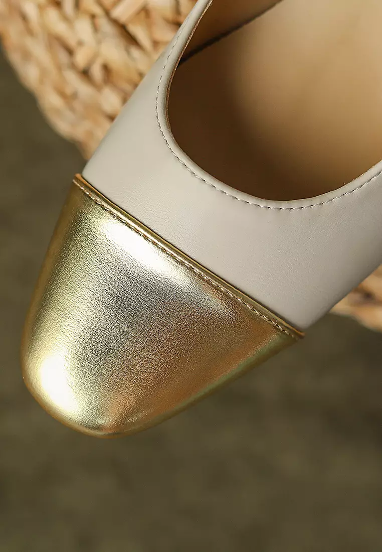 5CM Round Toe Mary Jane Shoes XJ2302-1