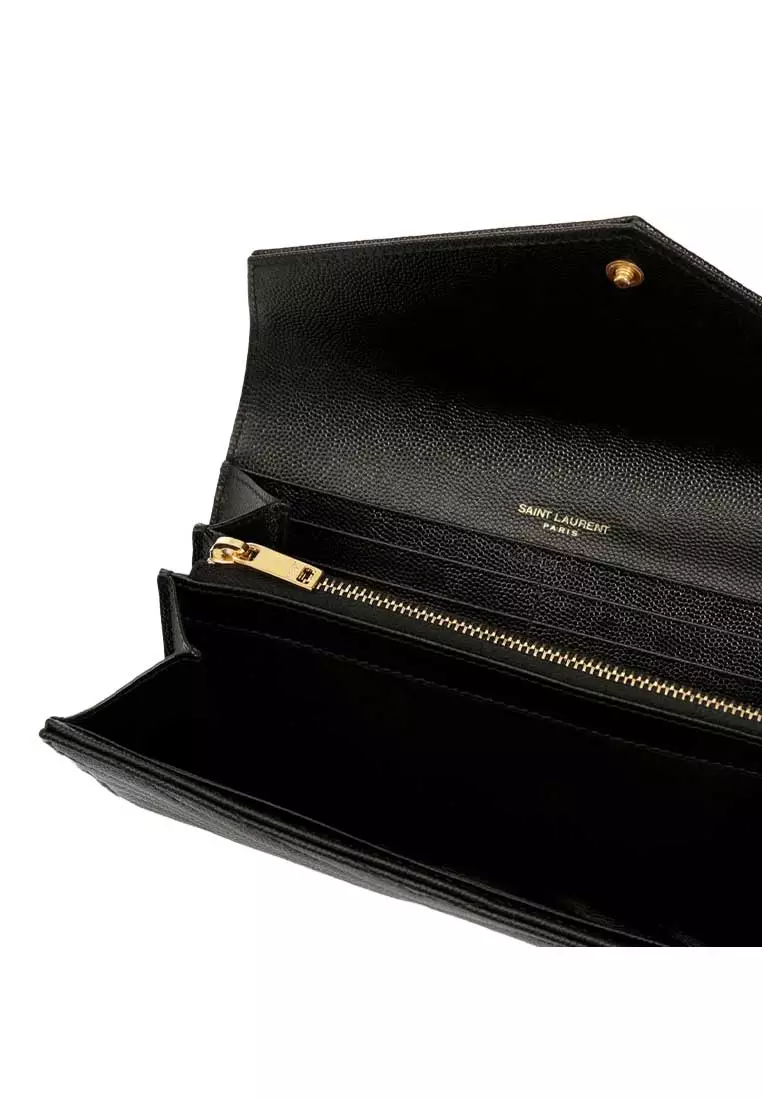 Buy SAINT LAURENT YSL Cassandre Matelasse Large Flap Wallet In