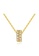 Rouse gold S925 Korean Geometric Necklace FE7F5AC5697C51GS_1