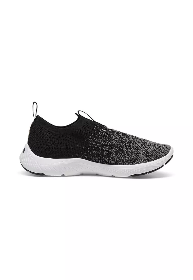 Black puma hotsell shoes womens knit