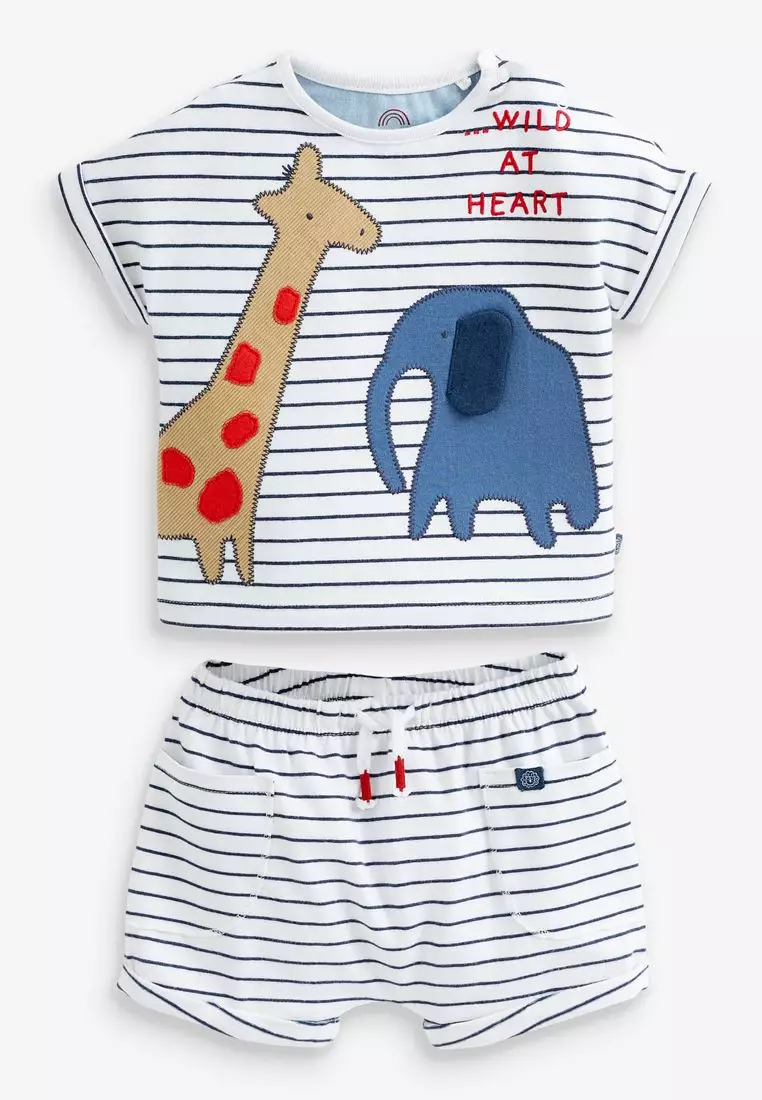 Buy NEXT Baby T-Shirt And Shorts 2 Piece Set 2024 Online