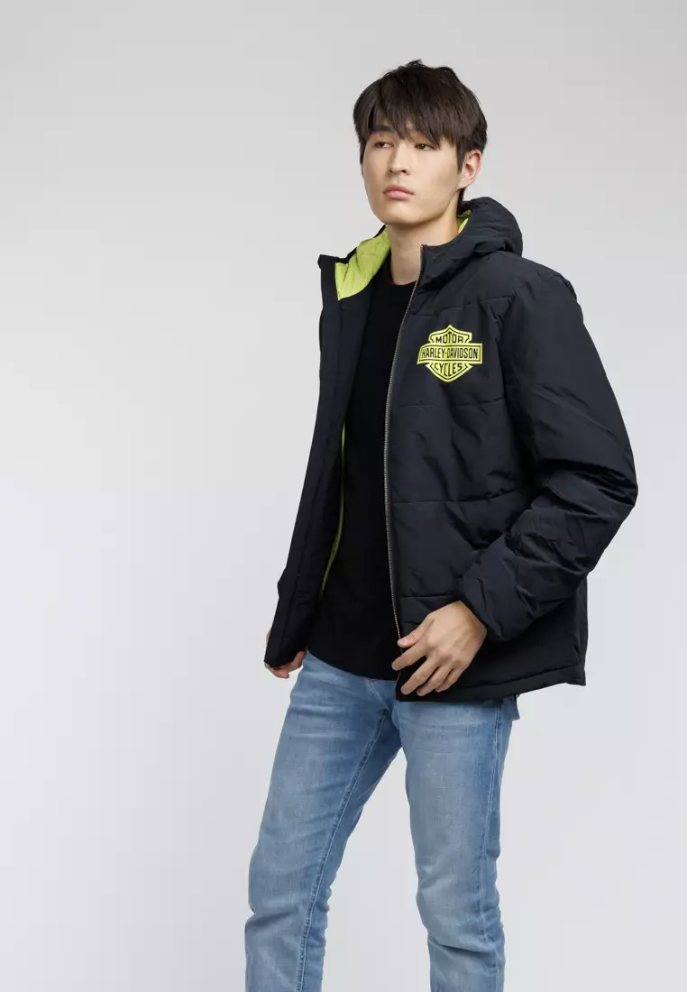 Harley-Davidson Bar & Shield Hooded Puffer