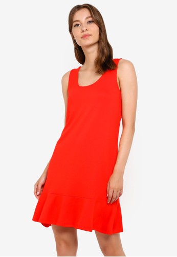 Jual Lc Waikiki Strappy Flared Mini Dress Original Zalora Indonesia