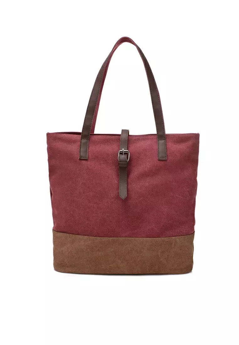 The Covelin Large Canvas Tote Is 50% Off at