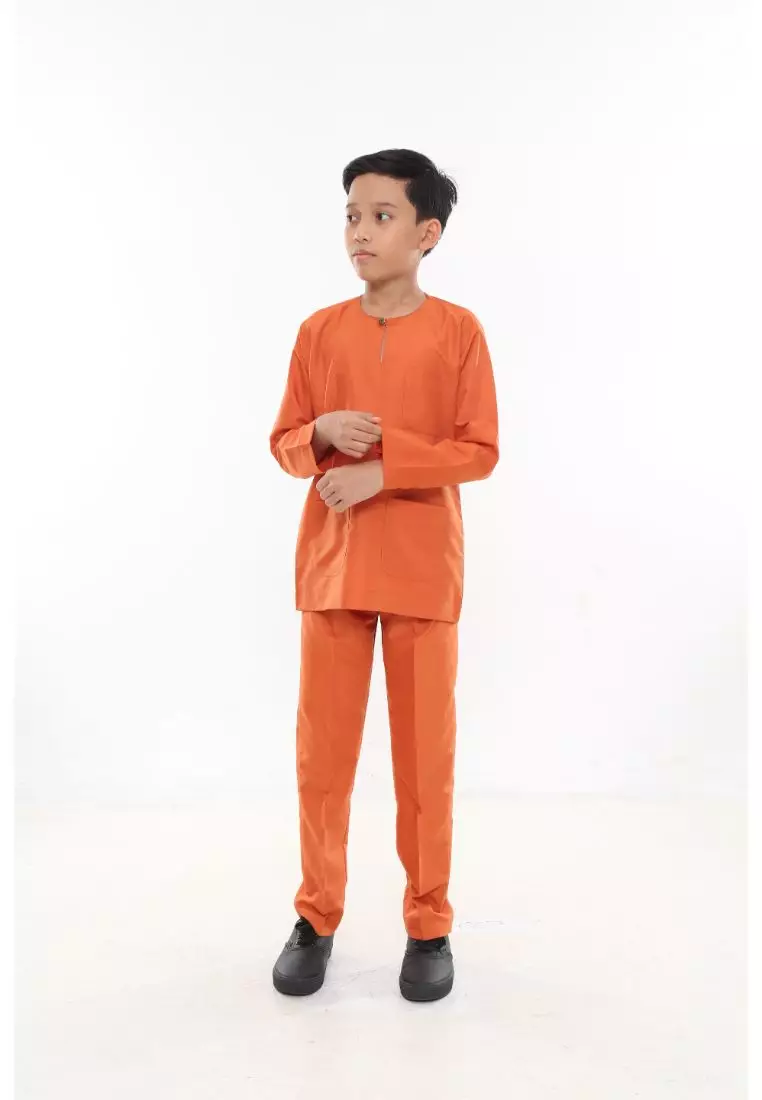 Baju Melayu Moden Teluk Belanga For Kids