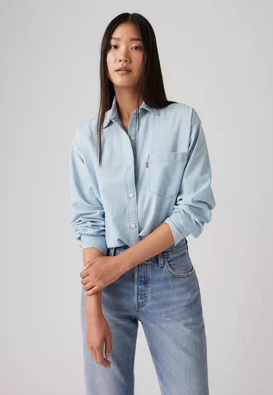 Levi's® Women's Harlie Boyfriend Shirt (001HM-0000)
