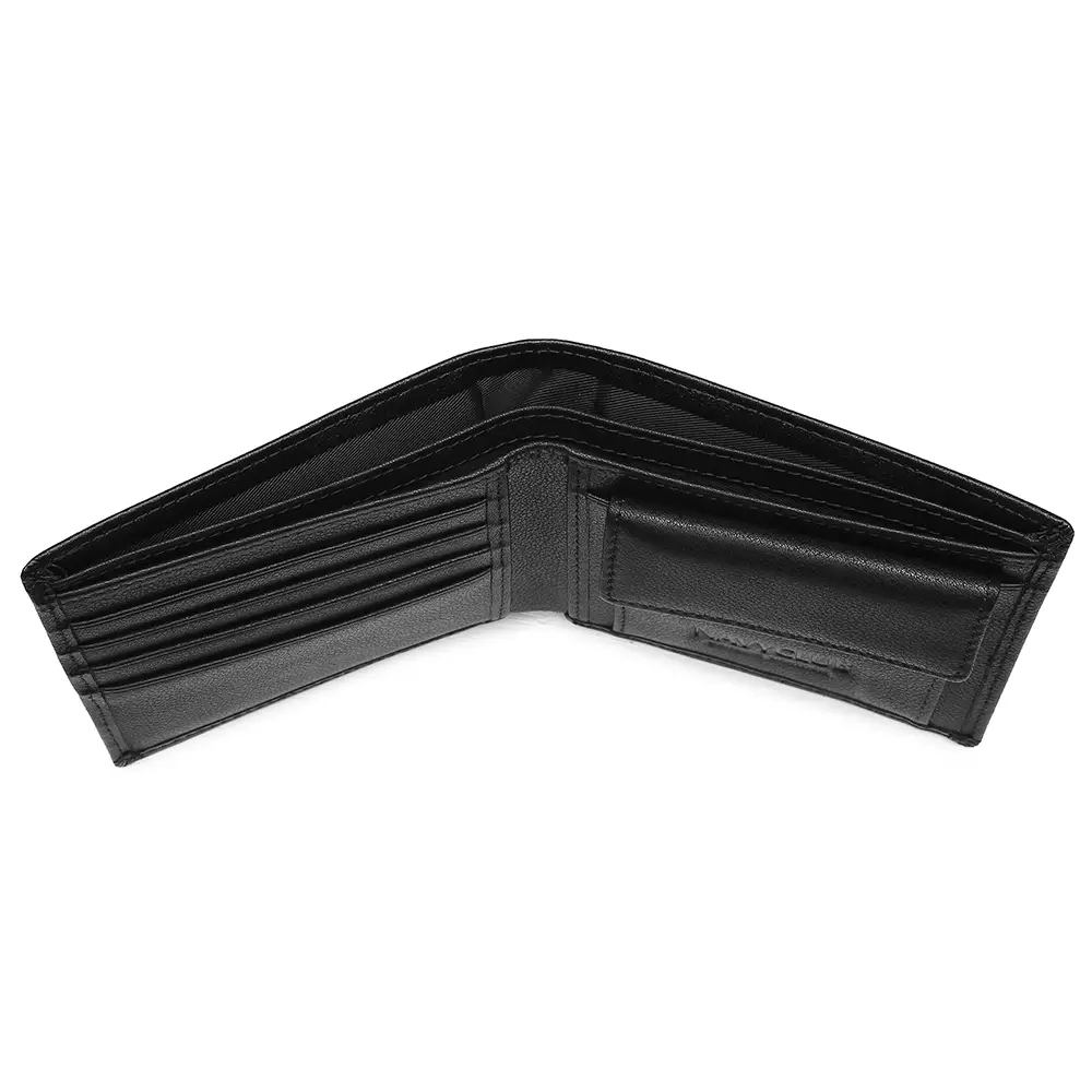 Navy Club Vintage Dompet Pria Lipat Dompet Kulit Asli - Free Box Exclusive