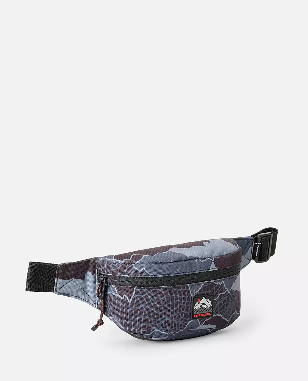 Rip Curl Men Search Camo Waist Bag - Black/Grey