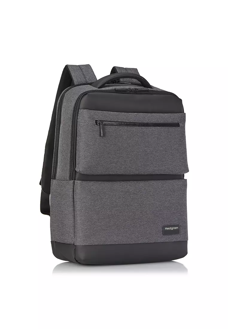Jual Hedgren Hedgren Script 2 Comp + RFID 15.6In Backpack Stylish Grey ...