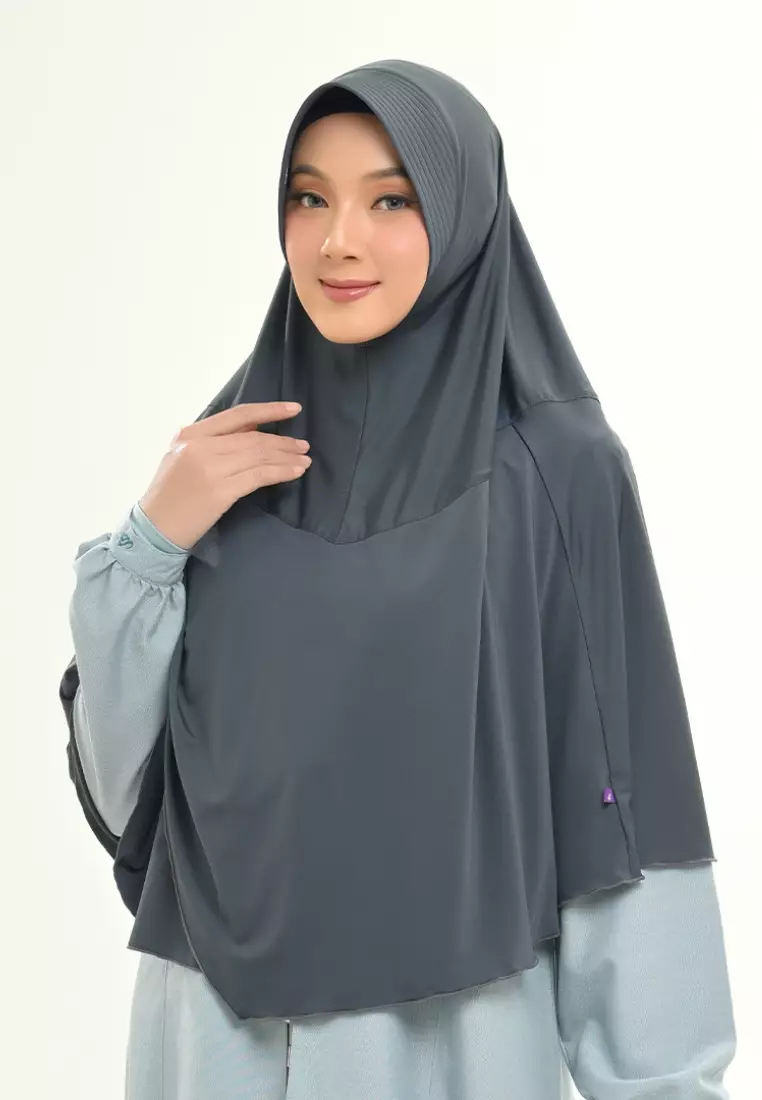 Rabbani - Kerudung Instan Dewasa Balleno Dark Troll M