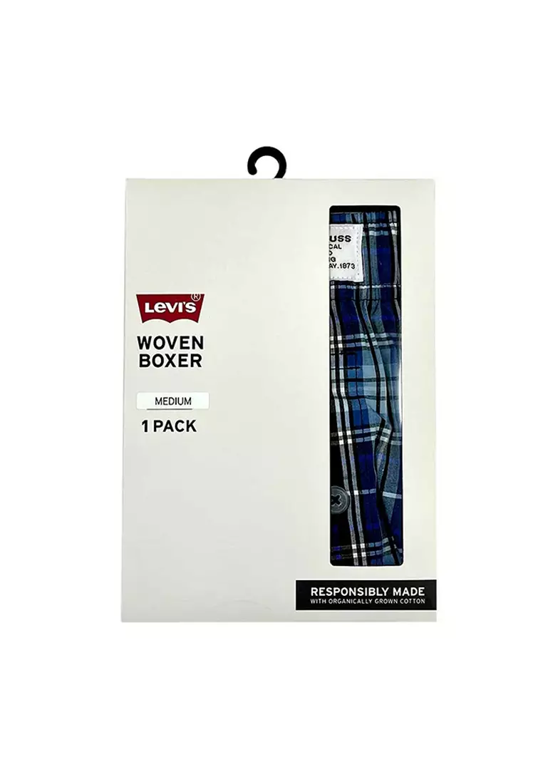 Levi's® Men's Woven Emmet Yarn Dye Plaid Boxers