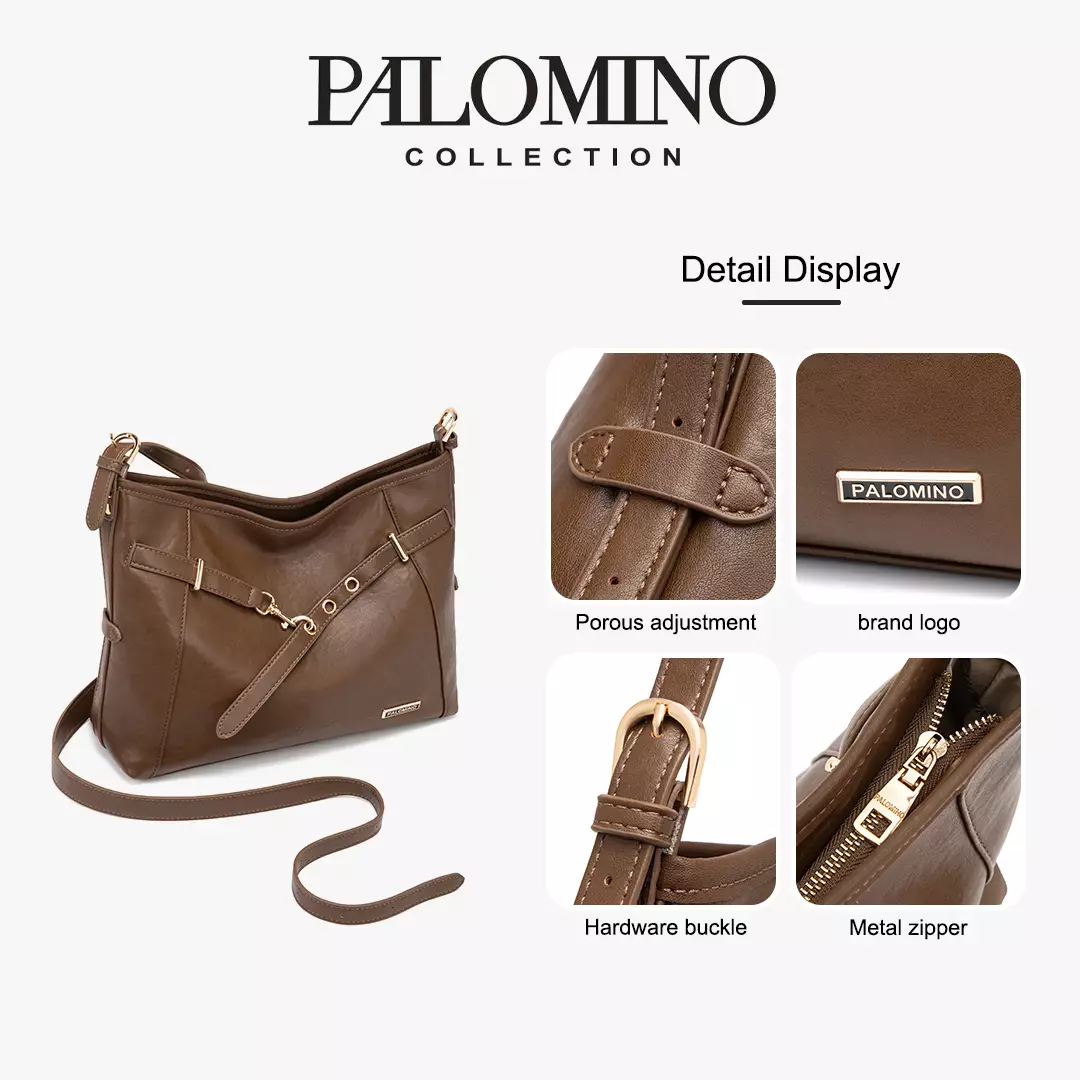 Palomino Feriska Shoulderbag Wanita Warna Espresso