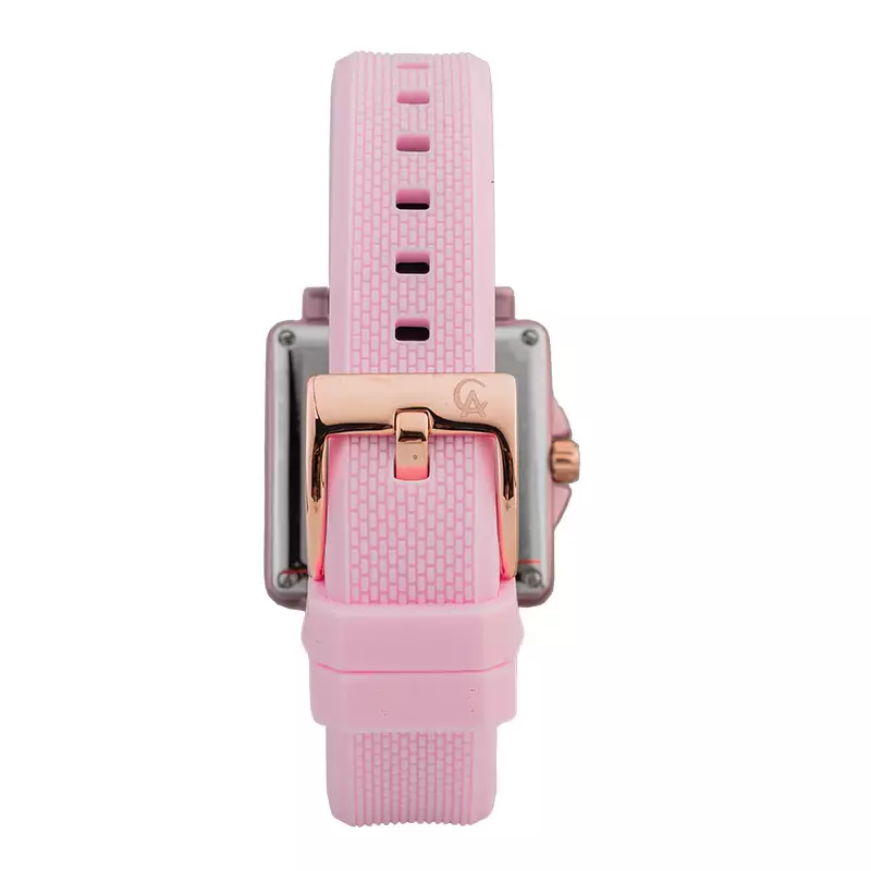 Jam Tangan Wanita Alexandre Christie Passion AC 2997 LD RRGPN Ladies Pink Dial Pink Rubber Strap