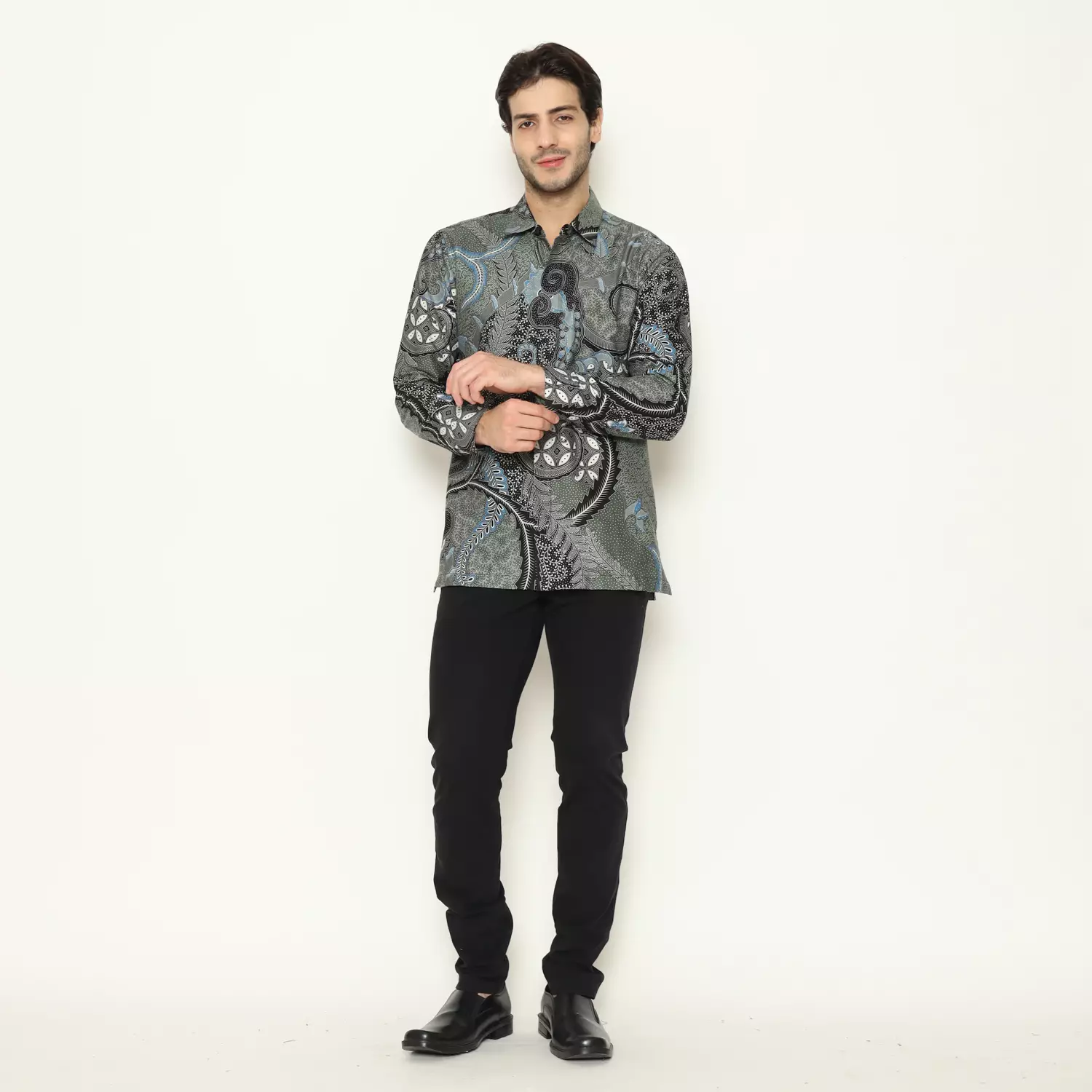 Kemeja Batik Pria - Bhatara Batik Landon - Atasan Kemeja Batik Lengan Panjang