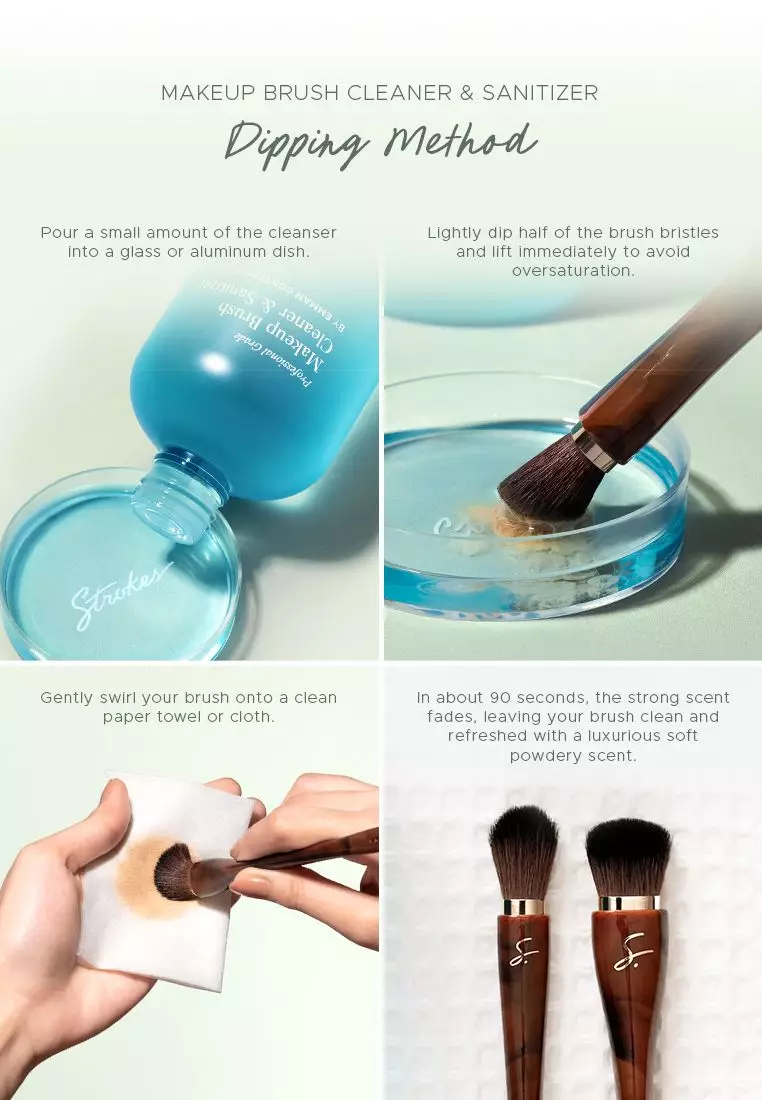 Makeup Brush Cleaner & Sanitizer By Emman C. - 300 ml
