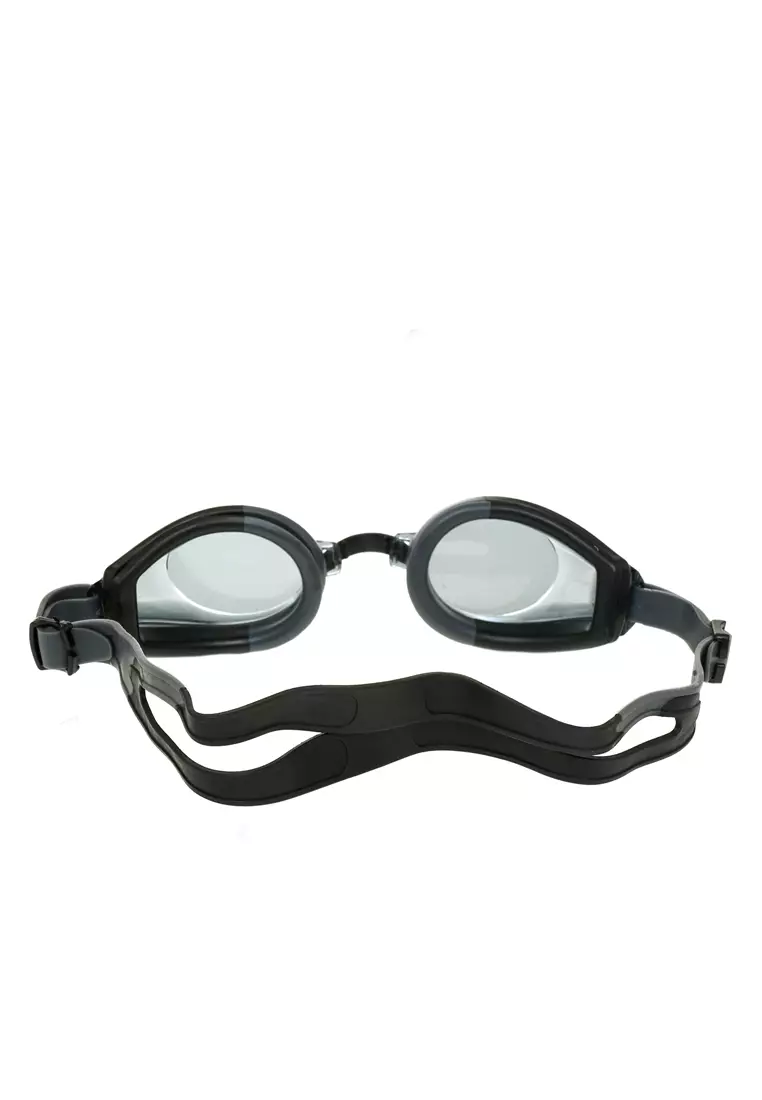 Qanic Swimming Glasses Kacamata Renang Anti Fog Material Rubber ORIGINAL - Black